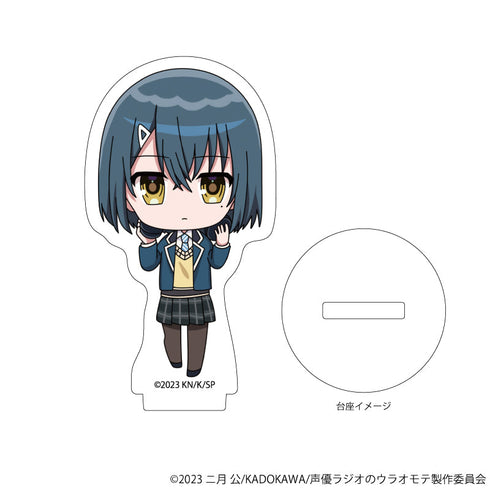 『声優ラジオのウラオモテ』アクリルぷちスタンド02/渡辺千佳(ミニキャライラスト)